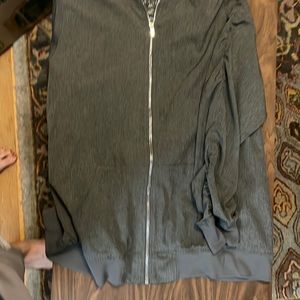 Jaanuu bomber style scrub jacket